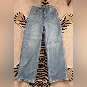 Oleana Fleece Lined  Jeans Size 27